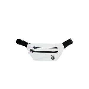 3 compartment fanny pack, 2 pockets in the front & one secret pocket in the back